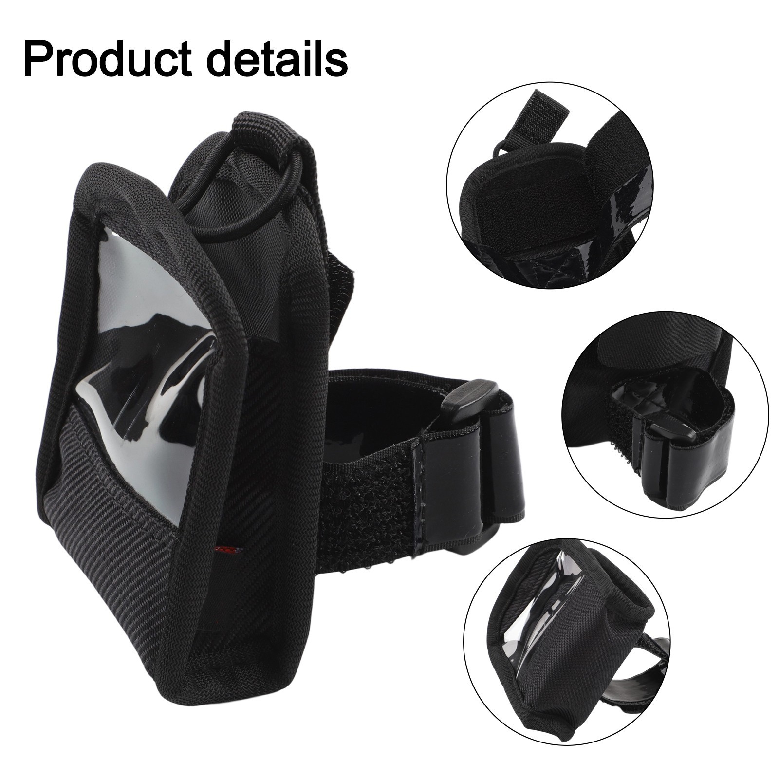 Portable Wireless Bodypack Transmitter Pouch Transparent Design High Quality