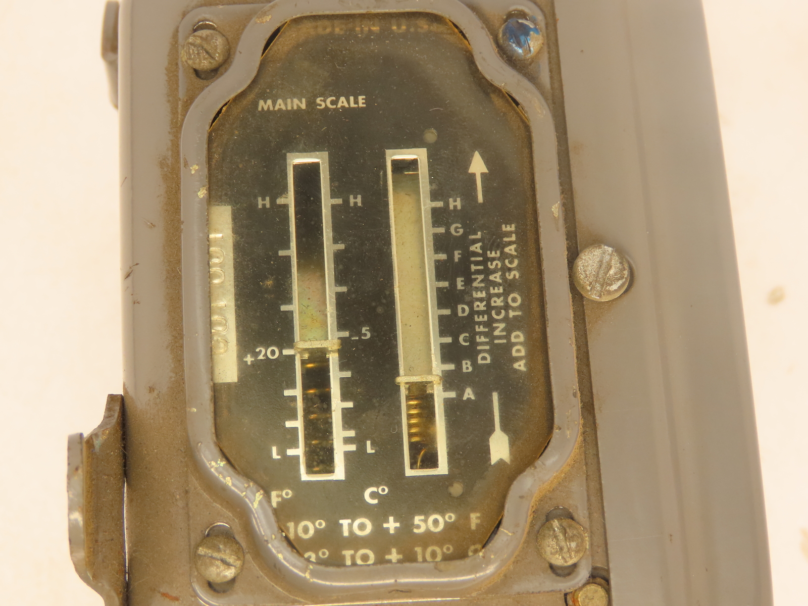 Honeywell T414A 1072 2 TEMPERATURE SWITCH CONTROLLER