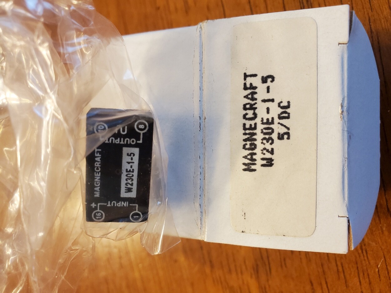 Magnecraft Solid State Relay W230E-1-5 5VDC PCB Mount
