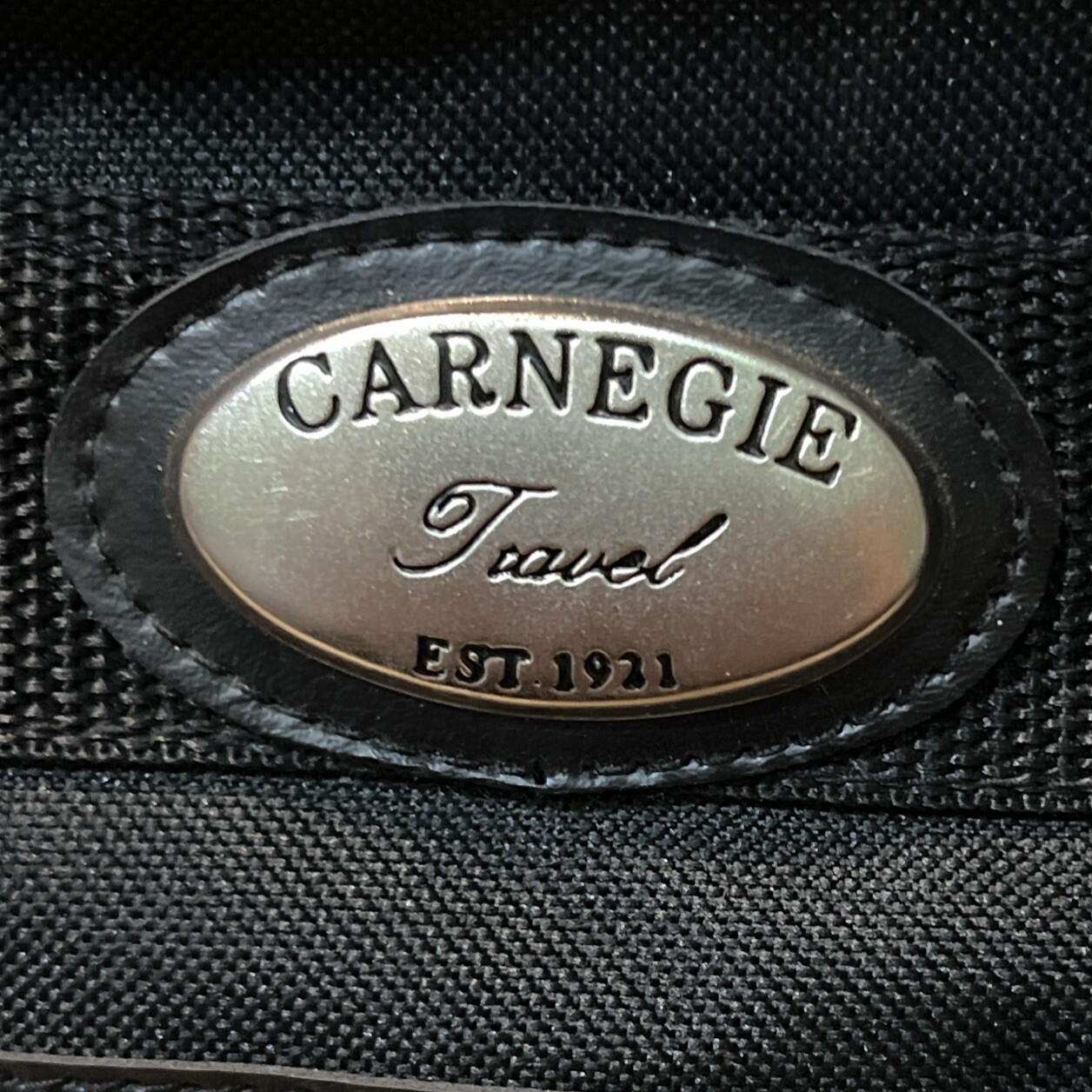 Carnegie Medium Travel Bag With Cross Body Strap Black