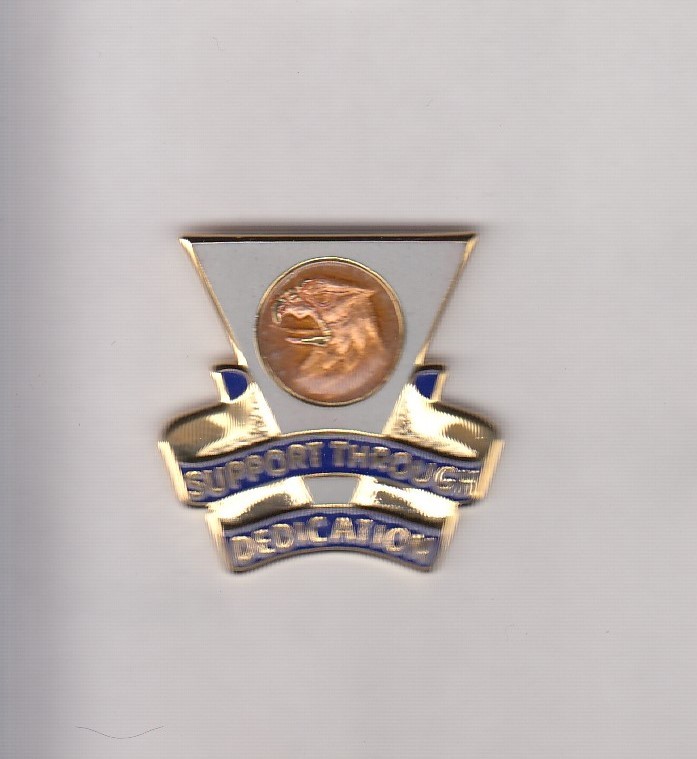 US Army 5th Finance Group crest DUI badge cb clutchback G-23