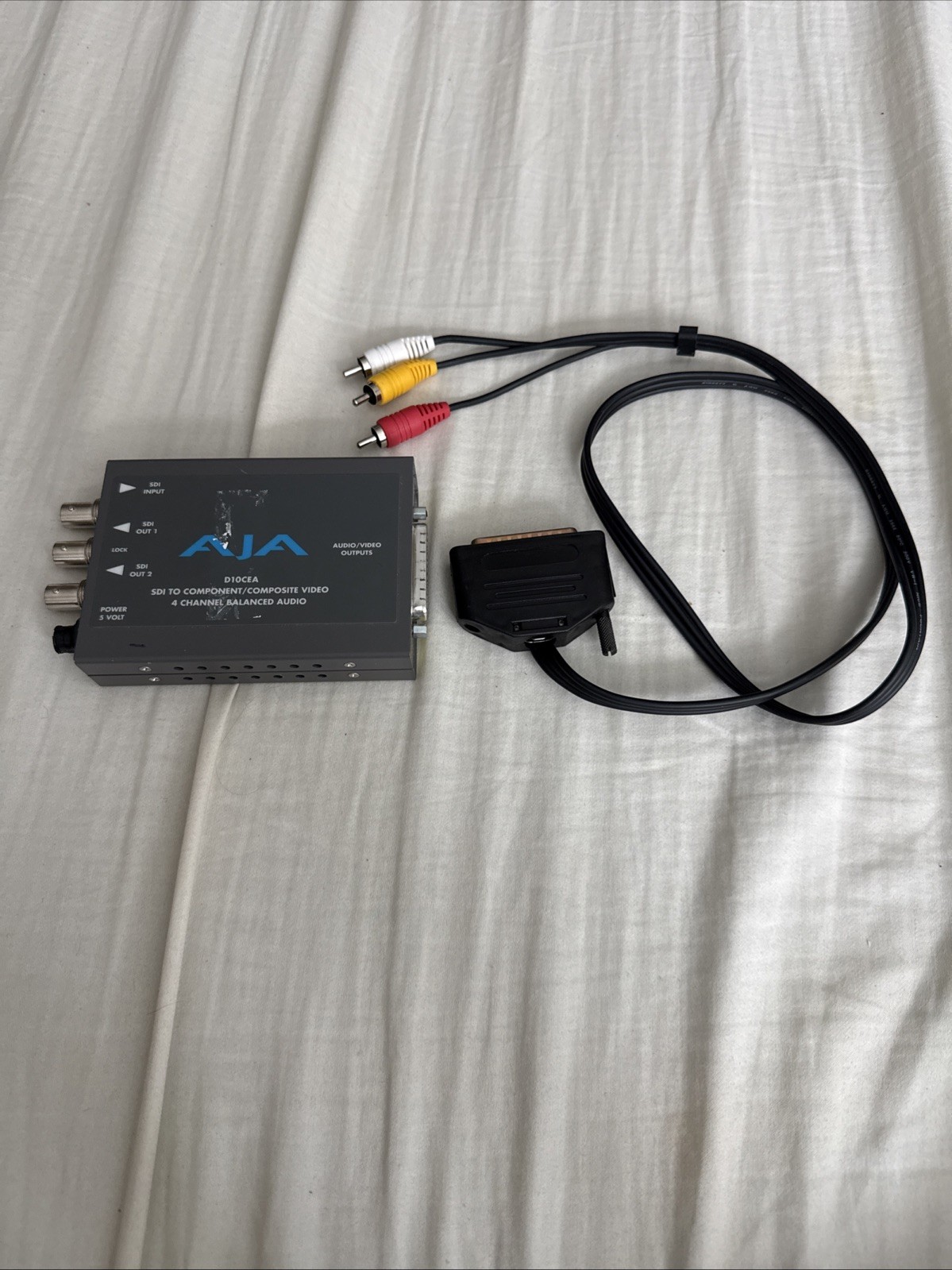 Aja D10CEA 4-Channel SDI to Component/Composite Video and Audio Converter *read*