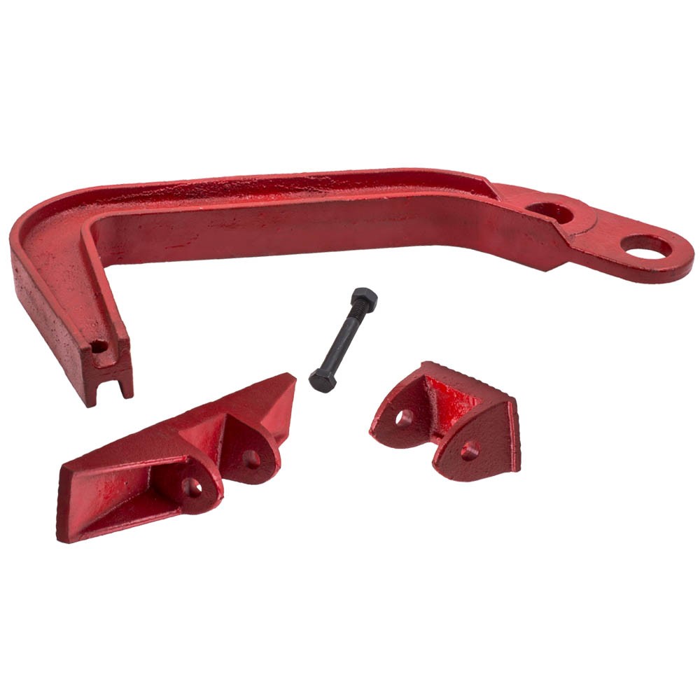 1 Set 6 TON Auto Body Frame Jumbo Fast Deep Hook Clamp Up Chassis Dent Puller