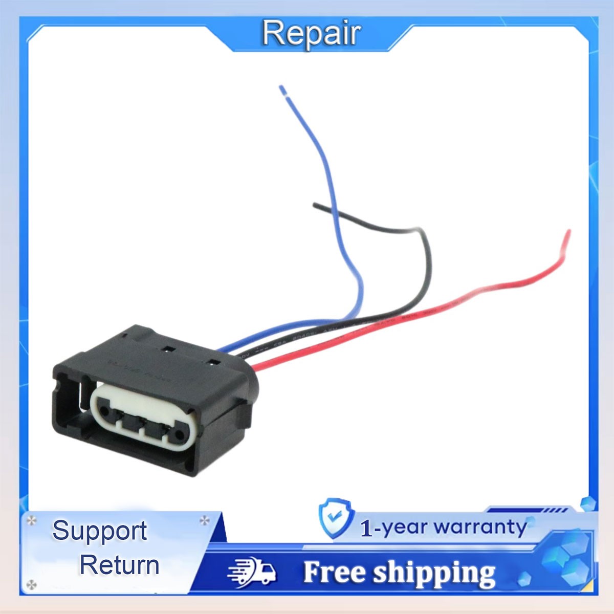 For 2005-2012 Chevrolet Corvette 3-Way Rear Turn Signal Light Connector Harness