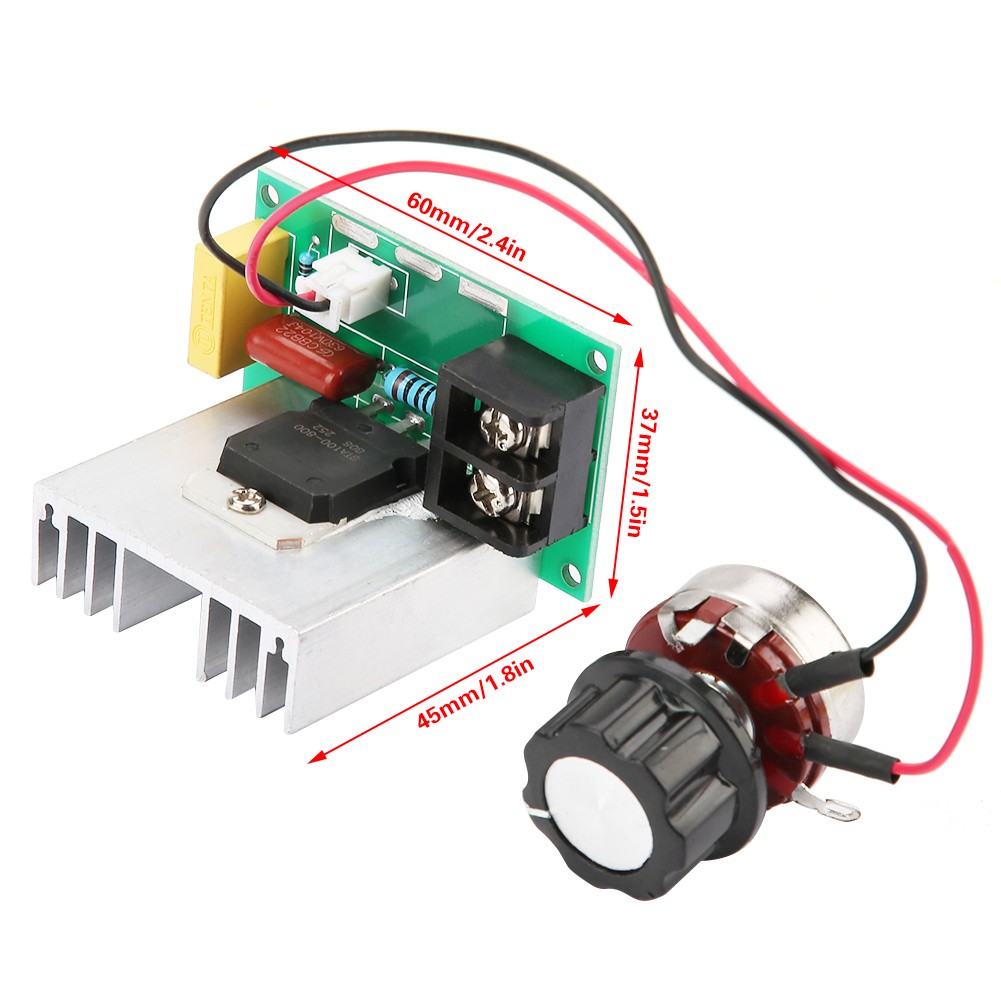 8000W Motor Speed Controller For High Power Voltage Regulation Popular