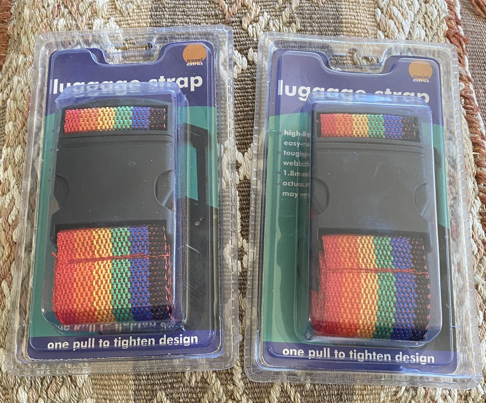 Maxam Ideal Living - Luggage Straps Lot Of 2 (boxN)