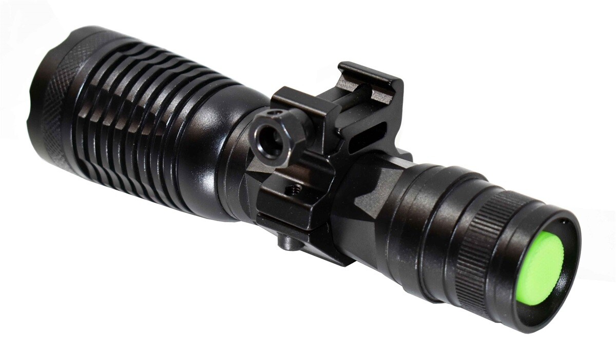 1500 lumen tactical Flashlight Strobe Black Mossberg 500 hunting accessories.