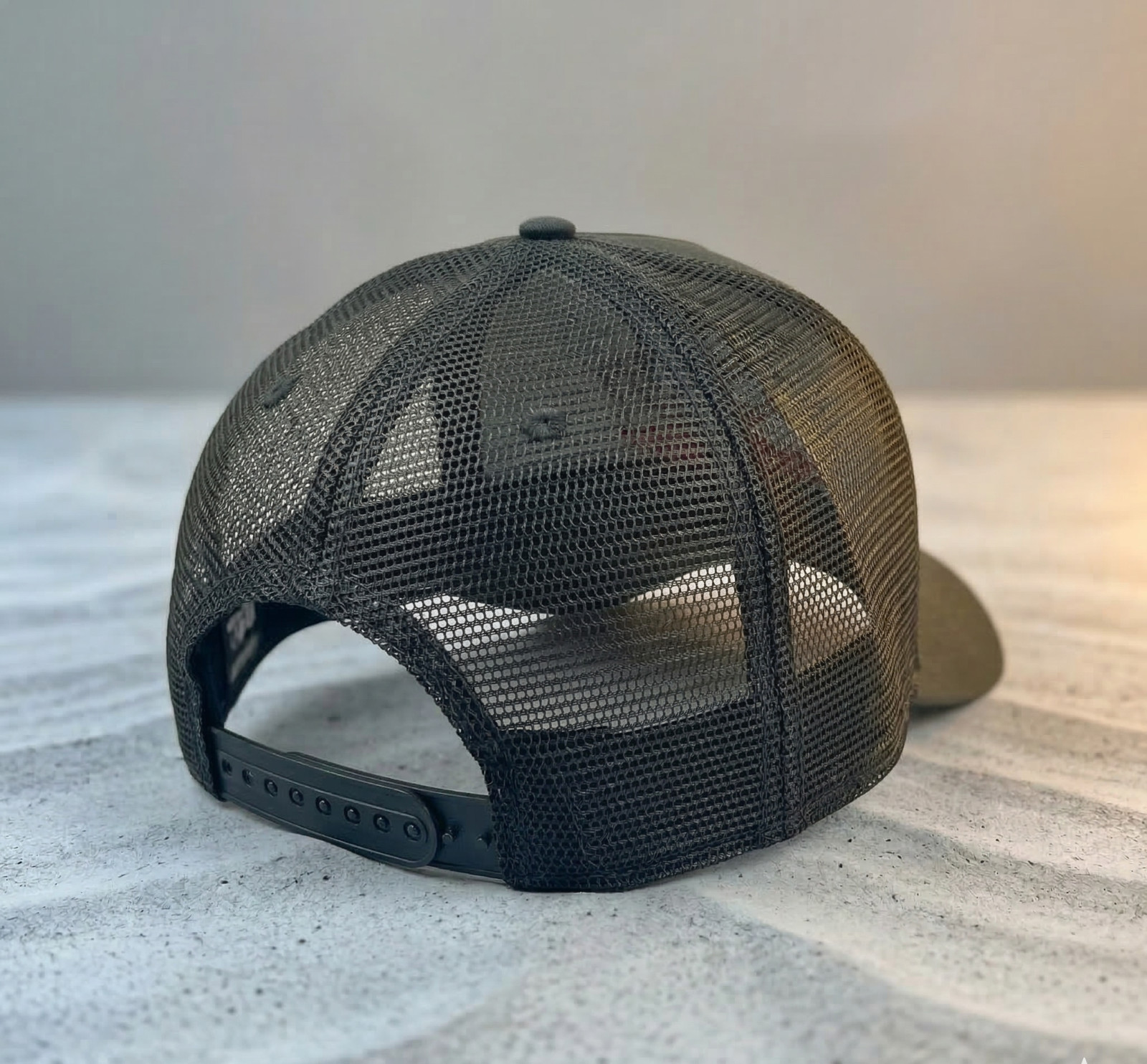 Honda Wing Logo Black Baseball Hat Embroidered Adjustable Trucker Cap