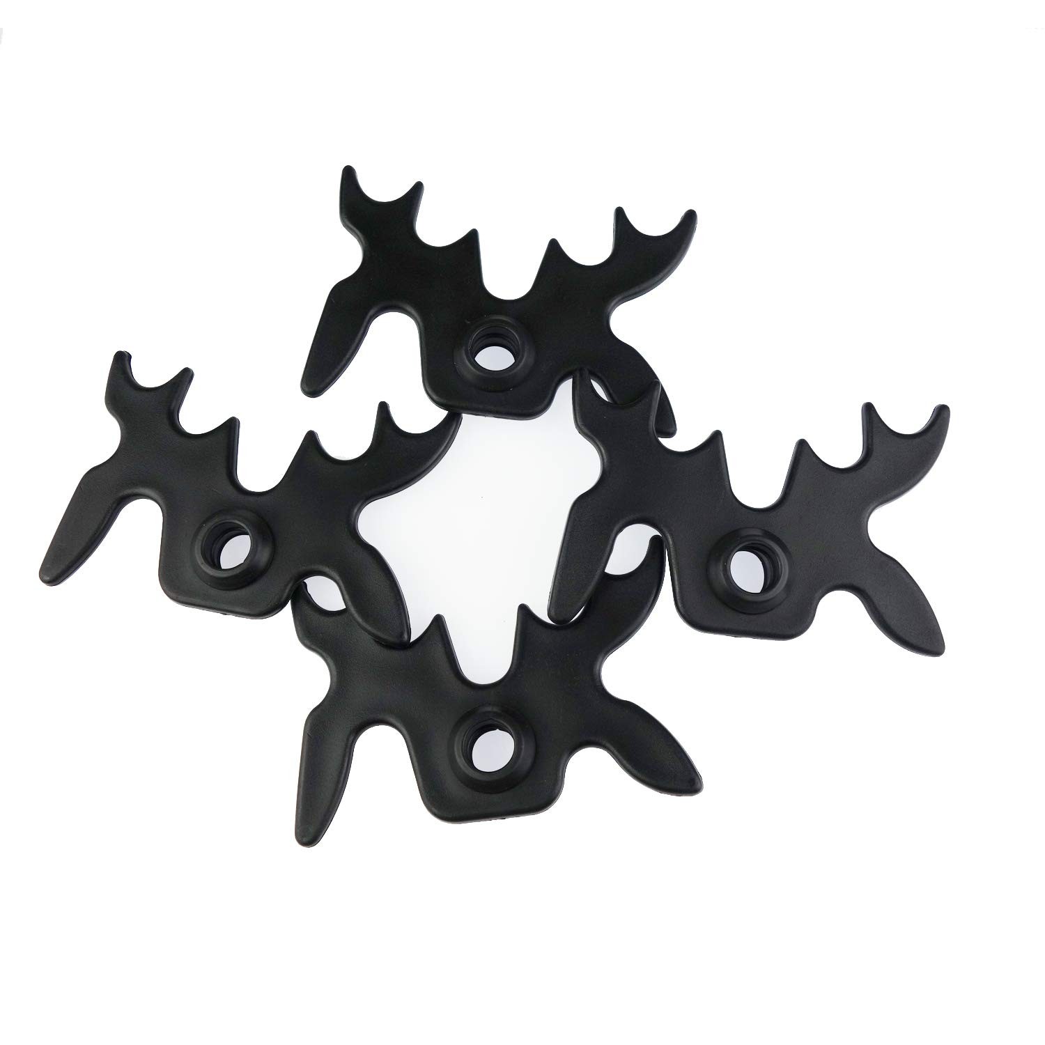 4 Pack Plastic Moosehead Pool Cue Bridge Head