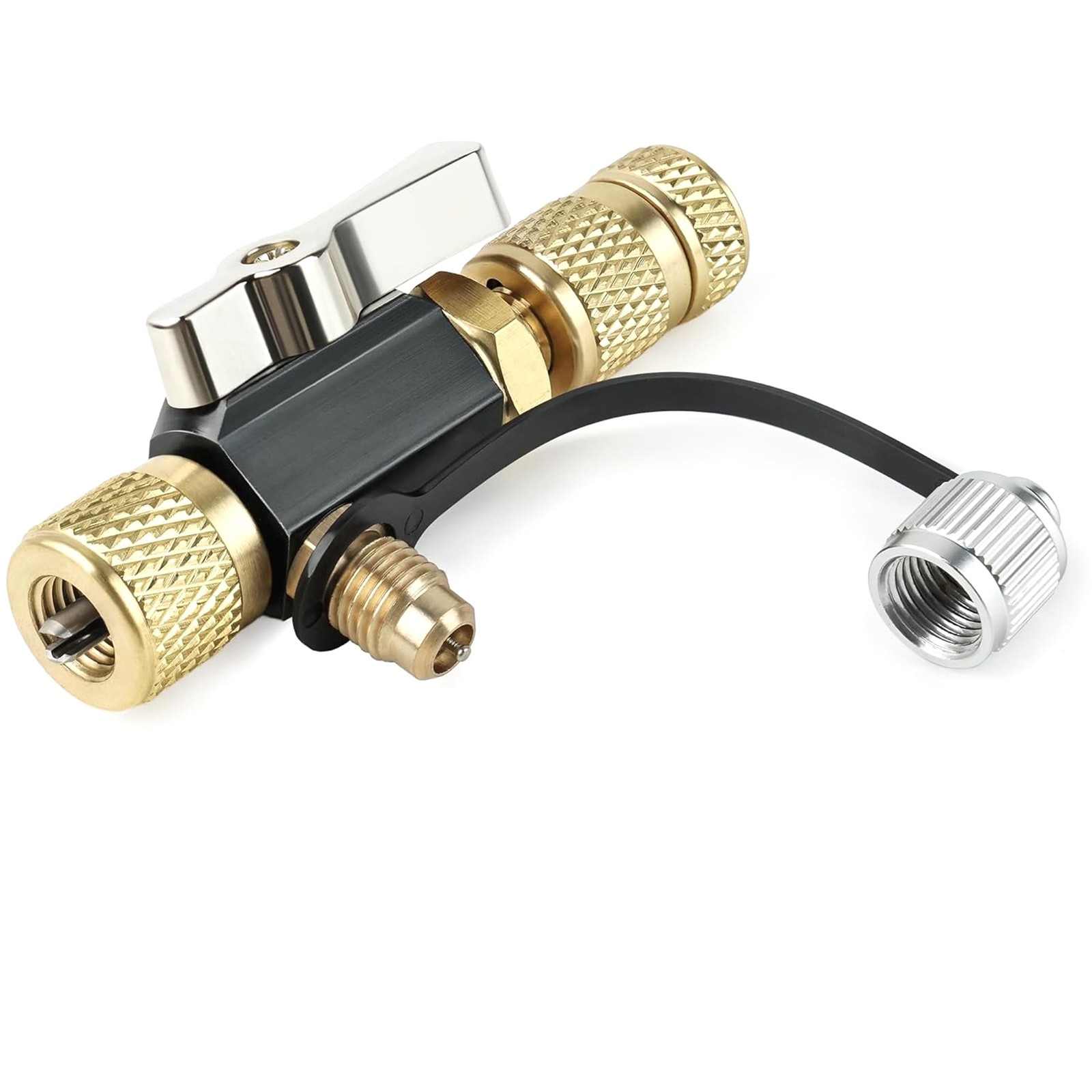 Professional Vacuum Rated Valve Core Removal Tool 1/4" for HVAC R410A Systems
