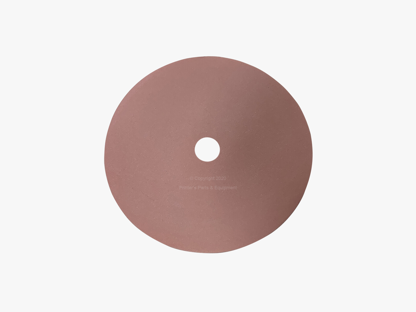 Flat Rubber Suction Disc 2 x 1/4 x 1/32 – 50.8 x 6.4 x 0.8mm Qty 50