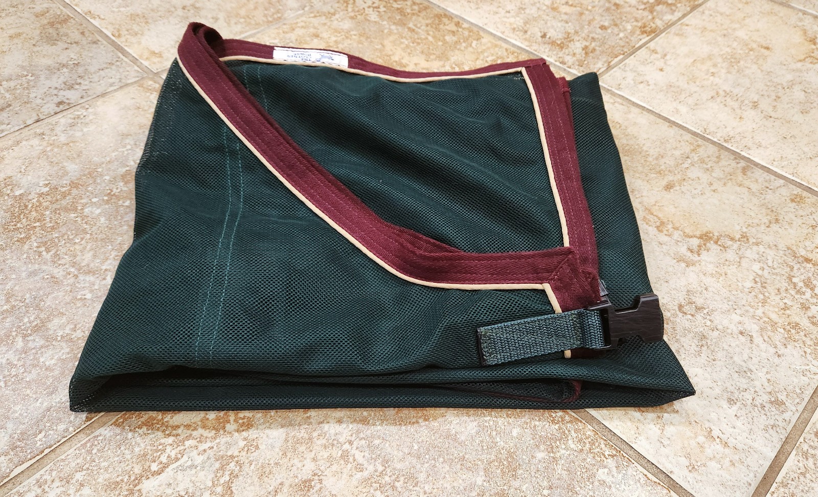The Clothes Horse custom scrim hunter green, 78” blanket cooler $346.50