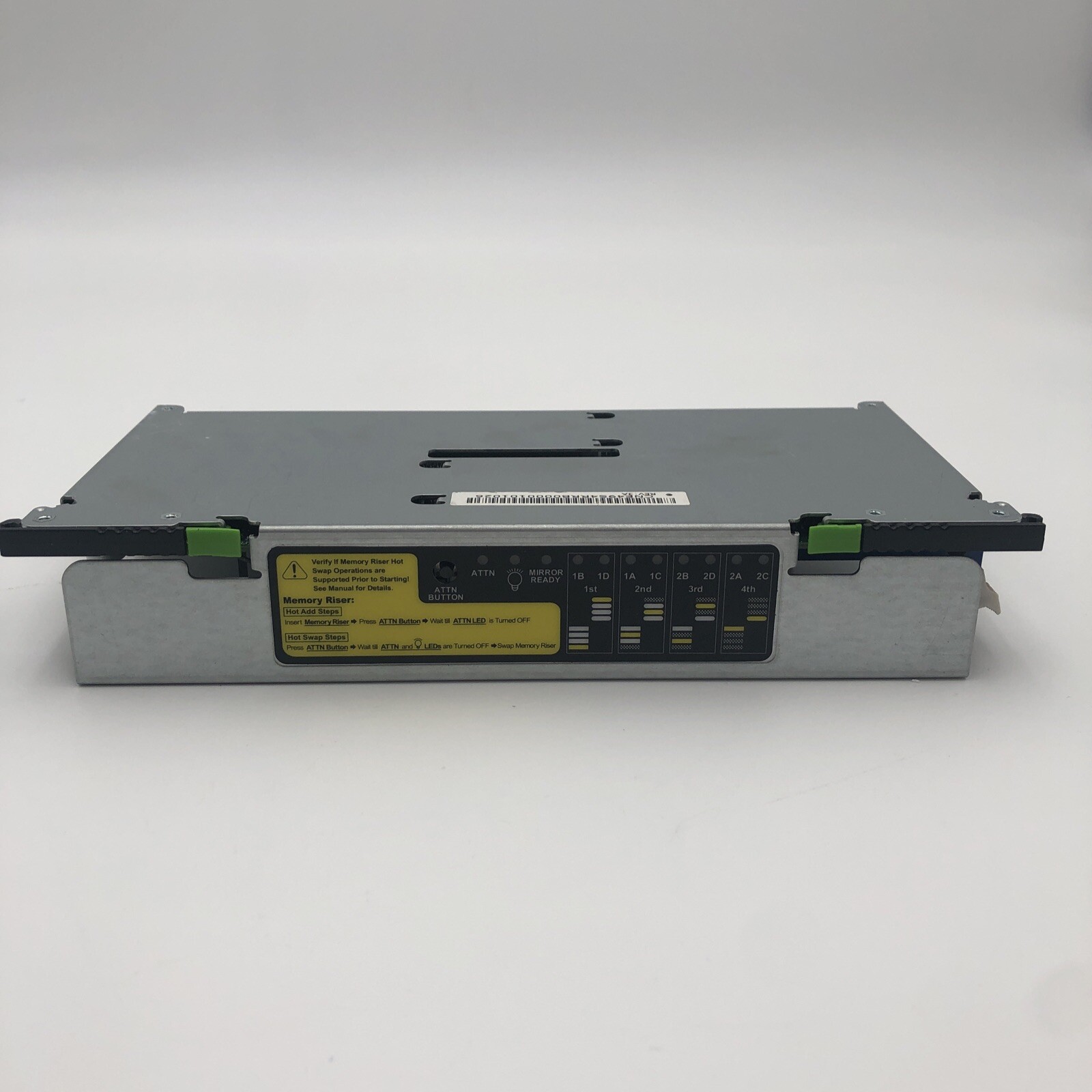 USED MEMORY RISER BOARD QTFRVR10200300 READ (A)