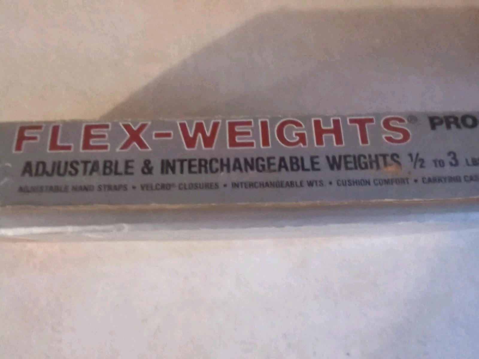 Pro-Mate Flex-weights Adjustable & Interchangeable 1/2 To 3Lbs Made in the USA