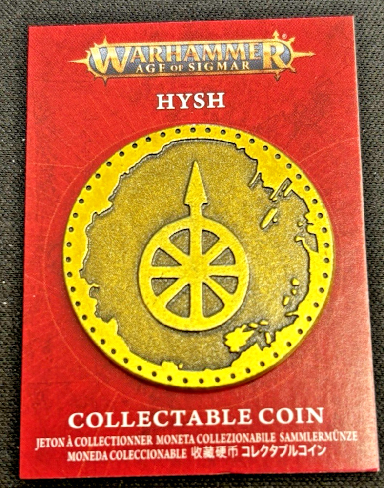 Warhammer AoS GW HYSH Collectible Coin September 2025