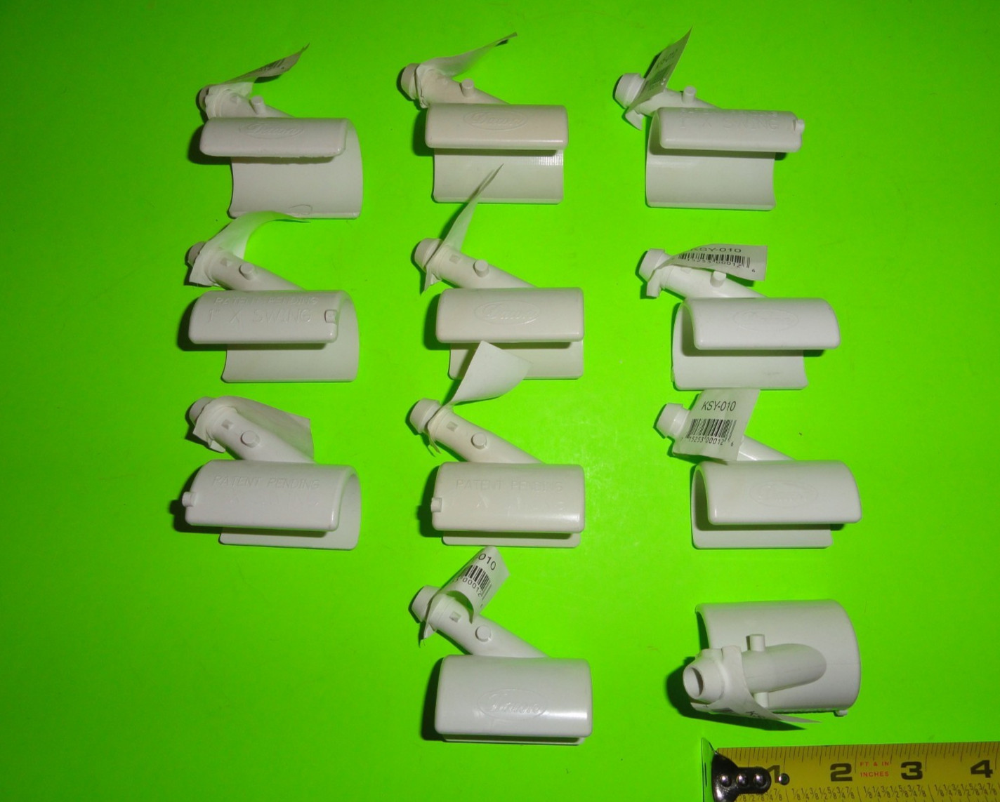 (11 PK) Dawn KSY-010 /KSY010 PVC 1" KwikSnap Saddle Y x Swing Sprinkler Fitting