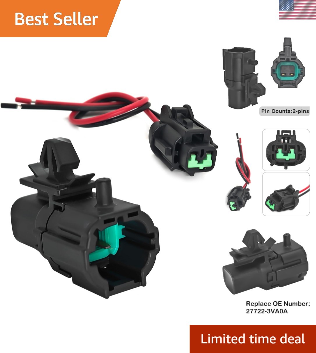 27722-3VA0A Ambient Air Temperature Sensor with Pigtail Harness - Direct OEM Rep
