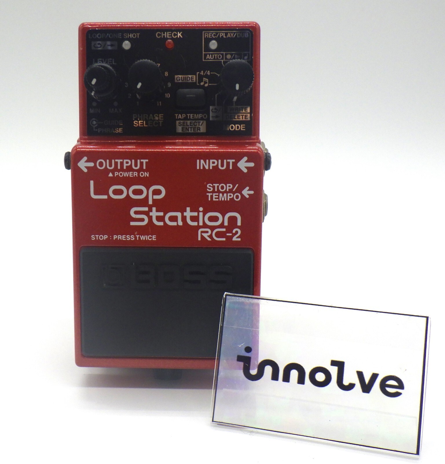 Boss RC-2 Loop Station Looper Guitar Effects Pedal USED From Japan