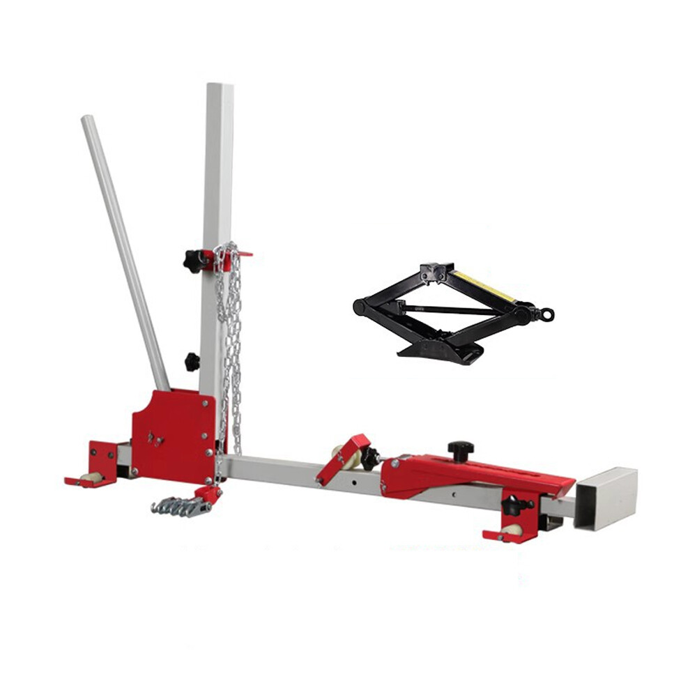 Portable Car Dent Repair Tools Hydraulic Jack Pull Tower Sheet Metal ExtractorwA