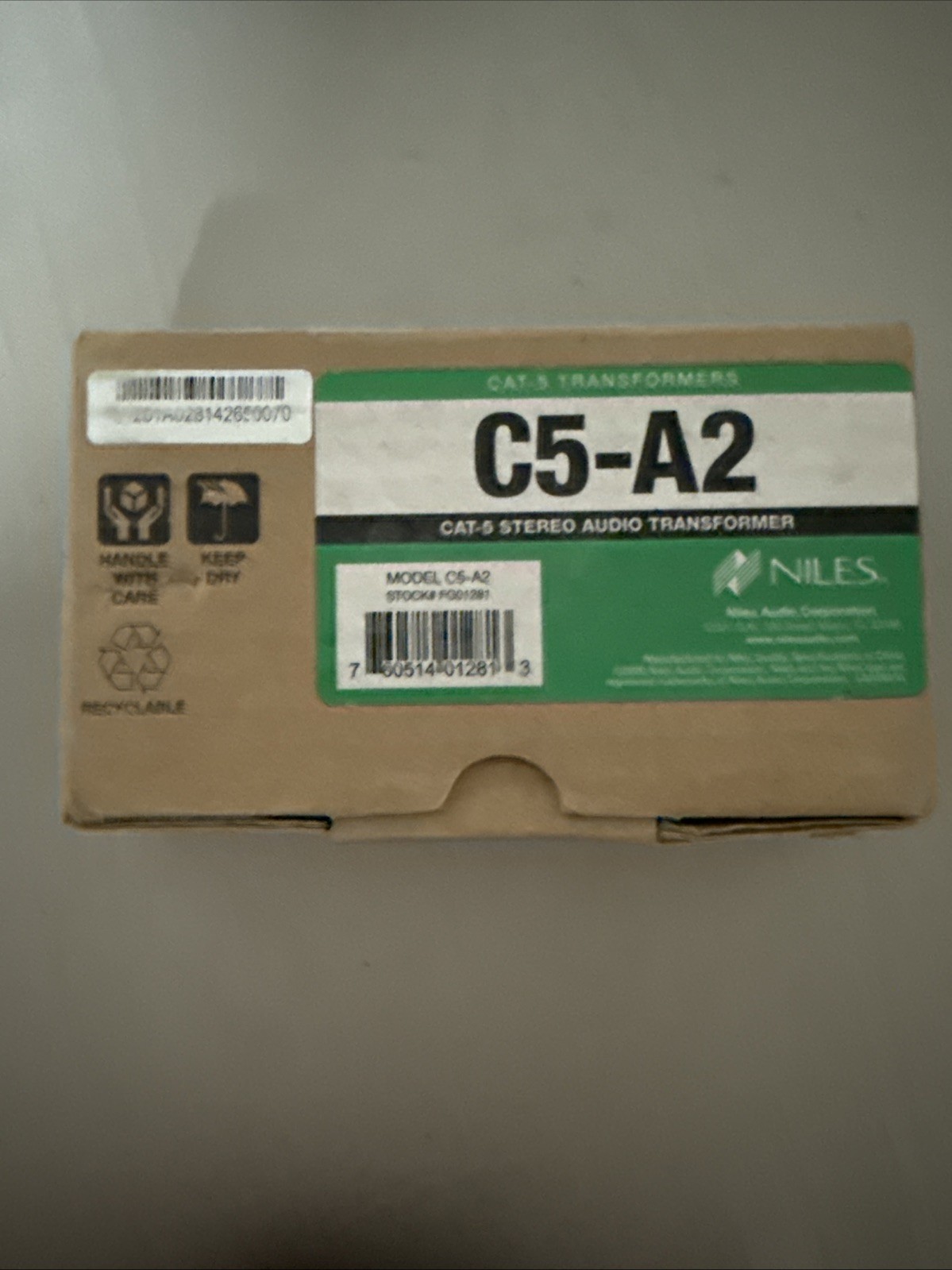 Niles C5-a2 CAT-5 Composite Video Stereo Audio Transformer - New