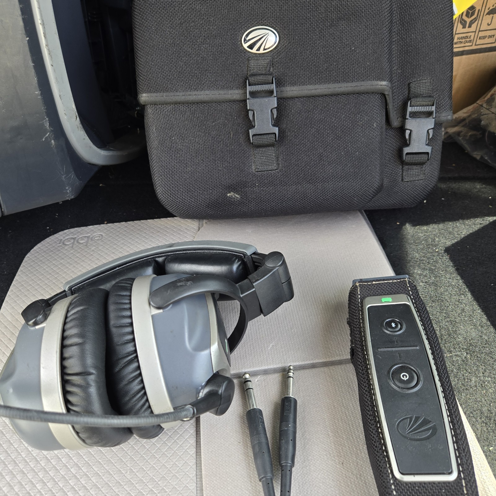 Lightspeed Tango Wireless ANR Aviation Headset Bluetooth With Dual GA Plugs