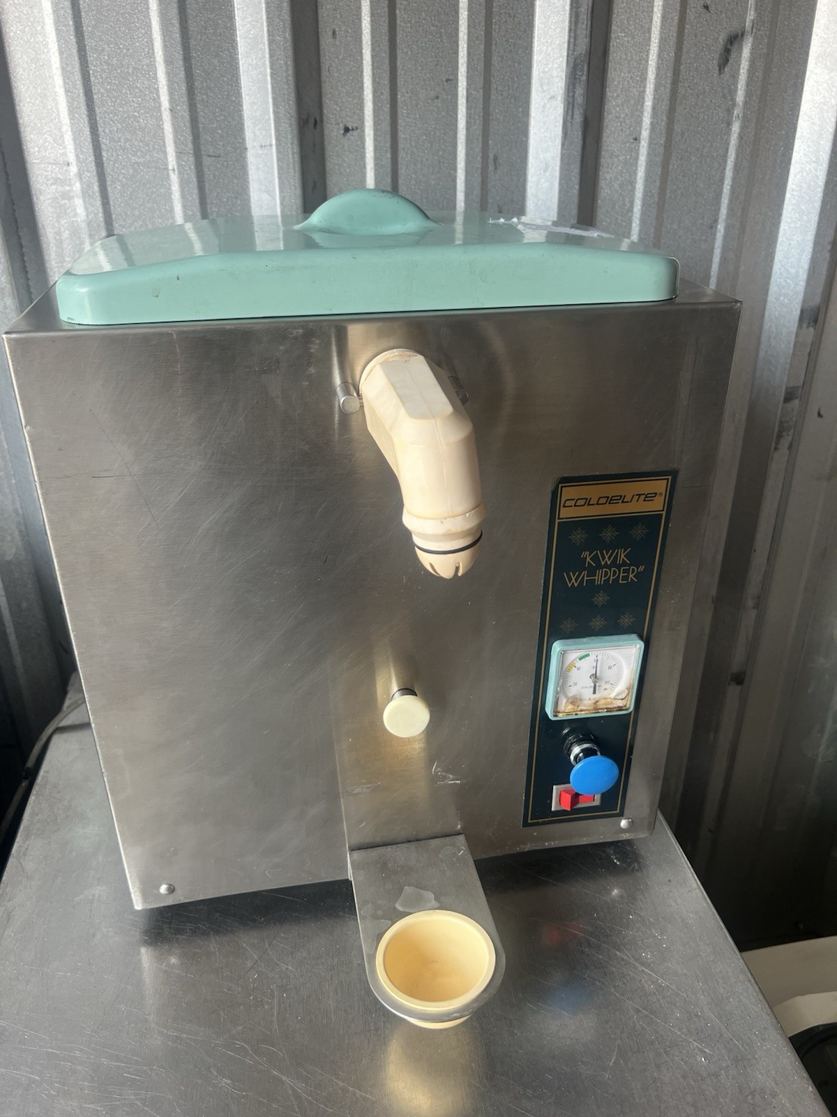 Carpigiani Coldelite KW-100 Kwik Whip Whipped Cream Machine Gelato Ice Cream