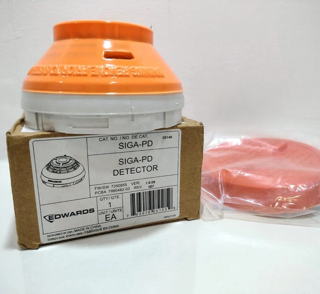 EDWARDS EST SIGA-PD INTELLIGENT PHOTOELECTRIC SMOKE DETECTOR