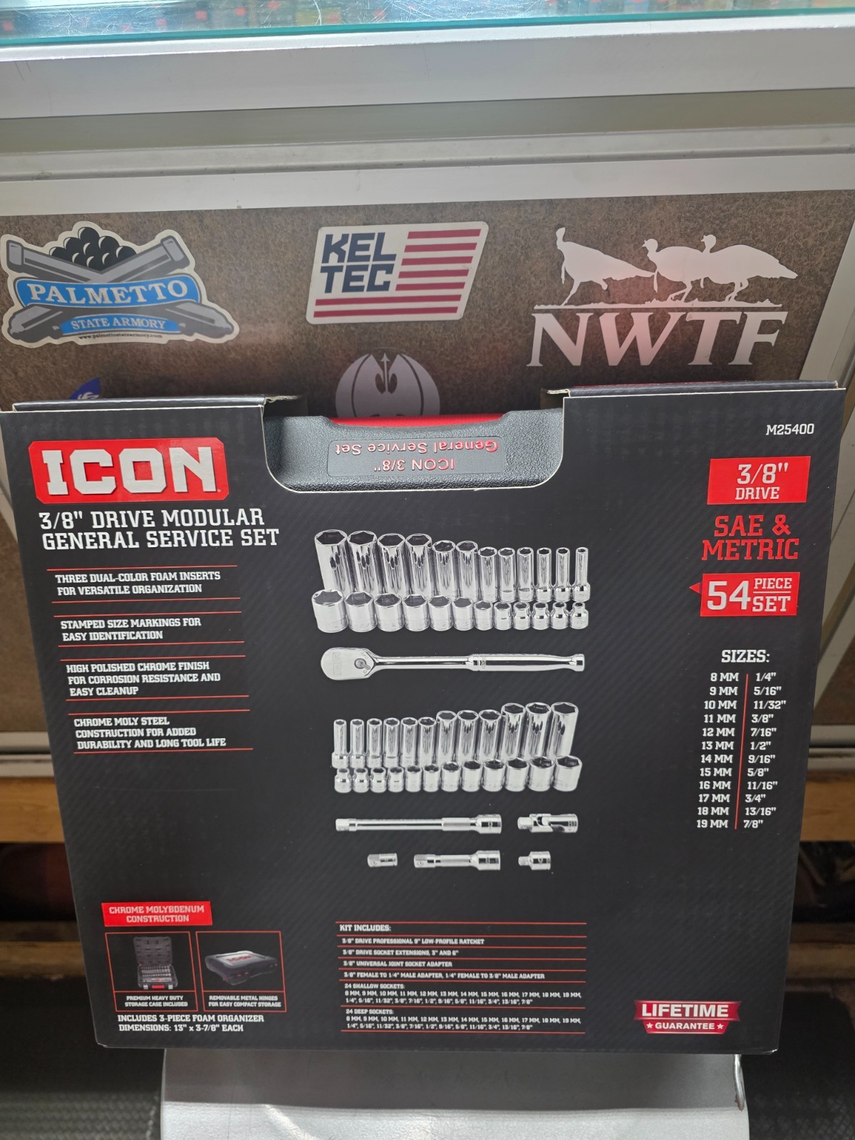 Icon 3/8 in. Drive Modular General Service Socket Set | M25400 | 70469