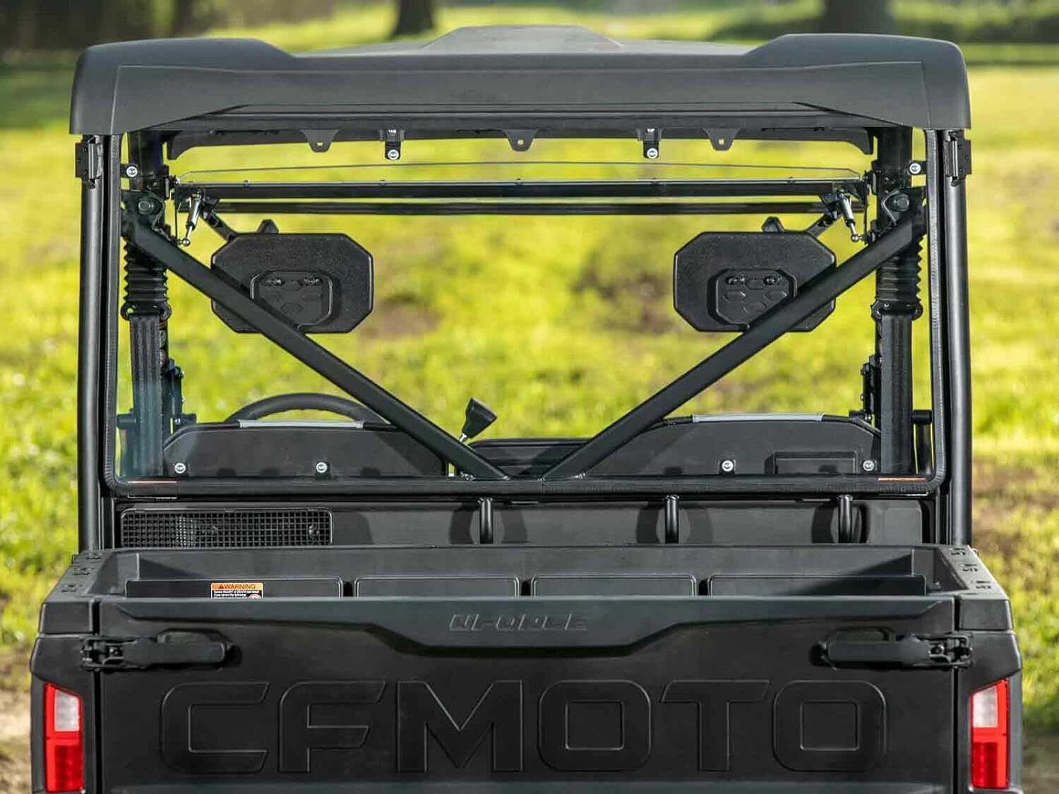 Lightly Tinted Rear Windshield for 2021+ CFMOTO UForce 600 Back Window