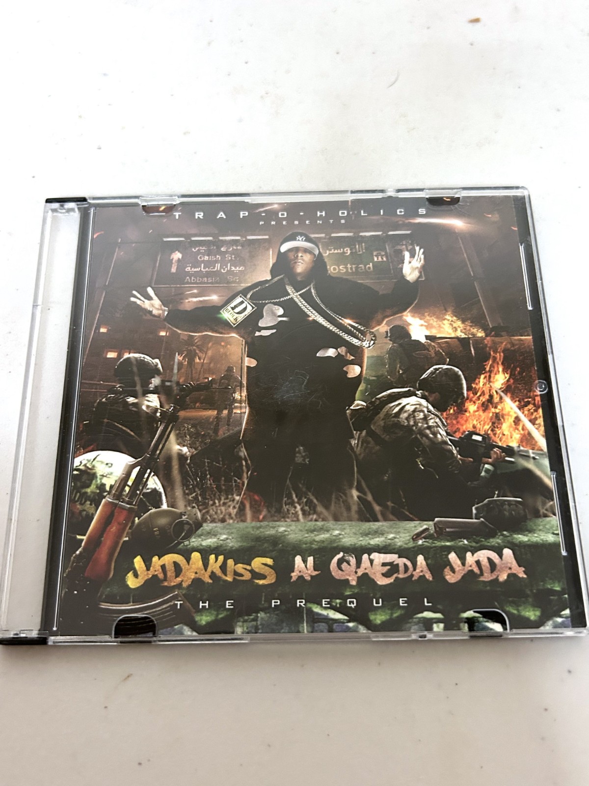 TRAPAHOLICS AL QAEDA JADA JADAKISS LOX D-BLOCK MIXTAPE MIX CD 2009 STYLES P