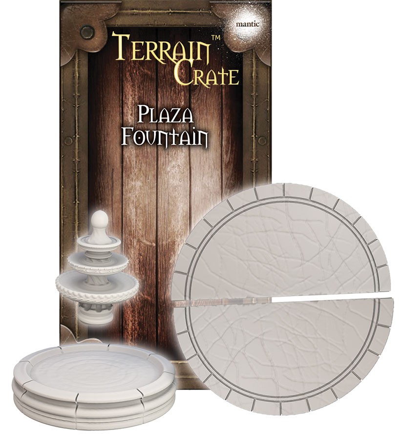 MGEMGTC172 Mantic Entertainment TerrainCrate: Plaza Fountain