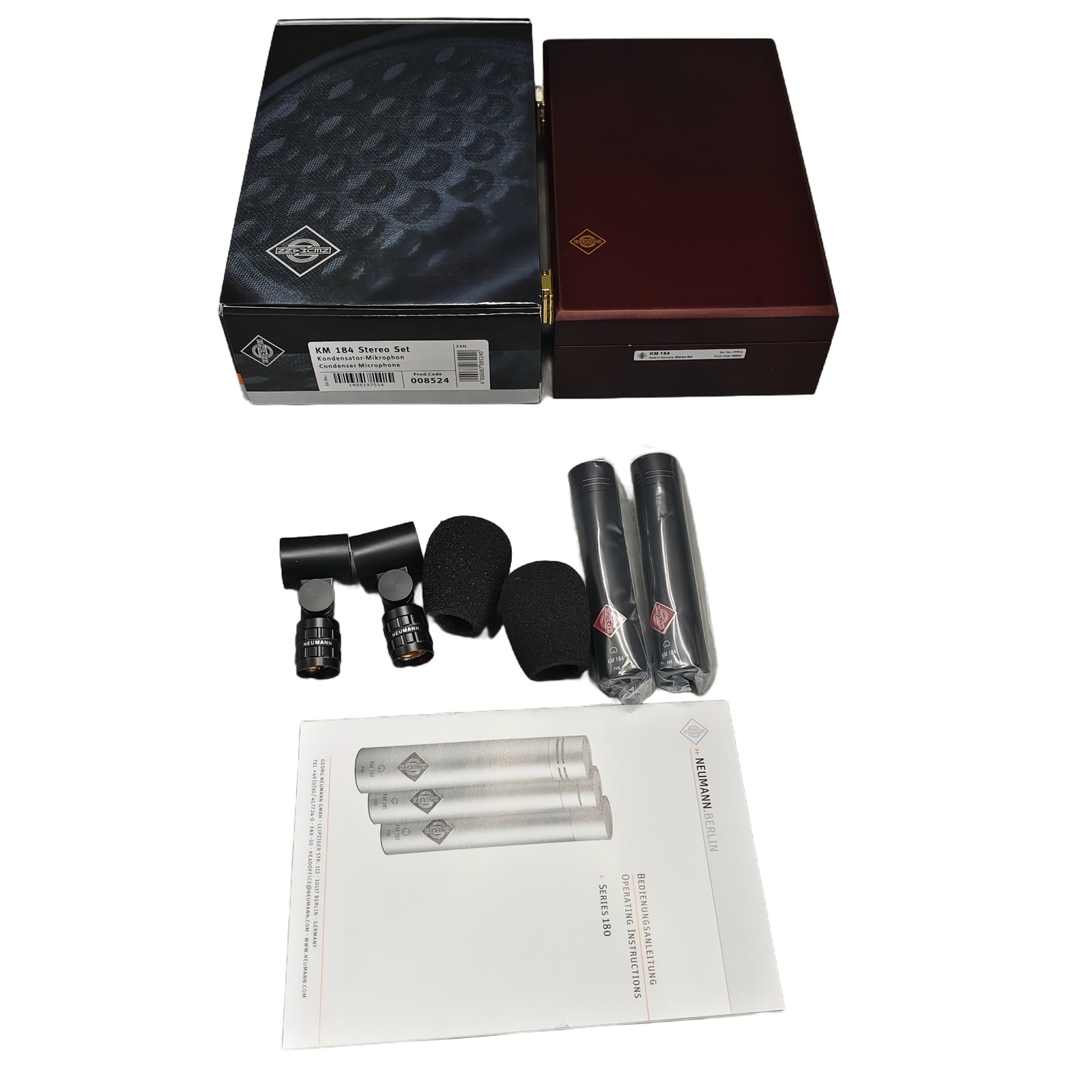 Neumann KM 184 MT Professional Wired Stereo Set