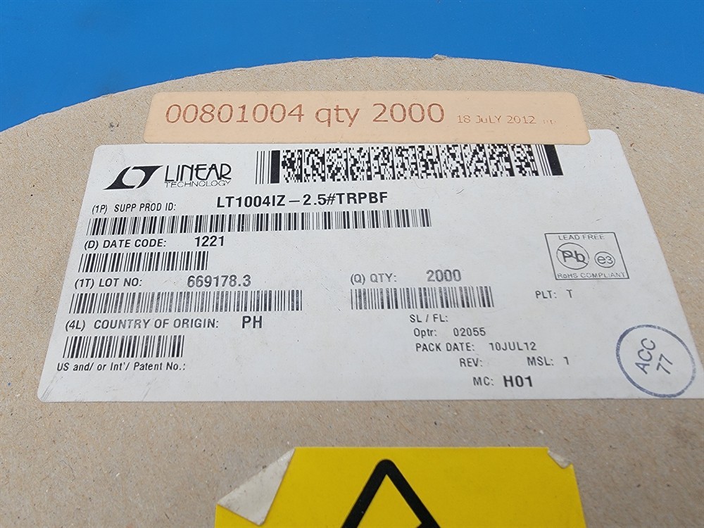 New (5pcs) LT1004IZ-2.5#TRPBF LINEAR TECHNOLOGY IC Linear