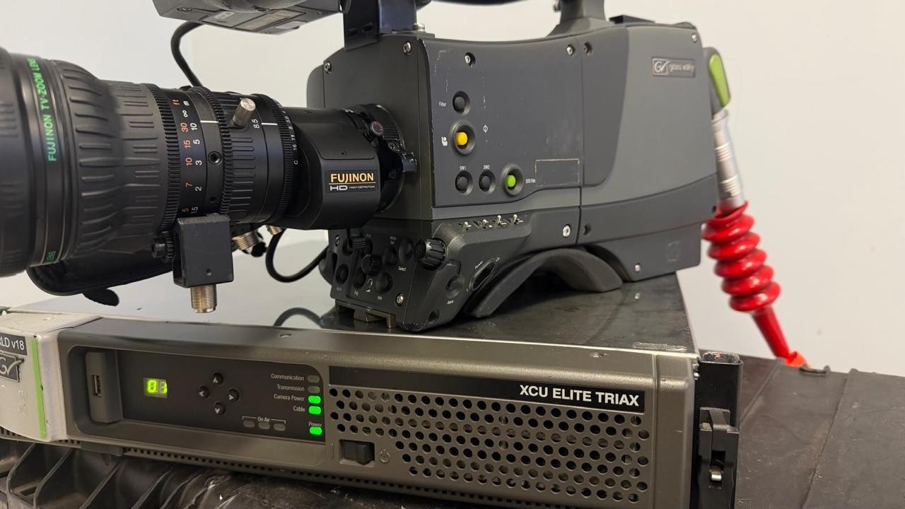 LDX 80 WorldCam (3G-Triax) +CCU + 2 Viewfinder +Remote +Case e Plate - Complete