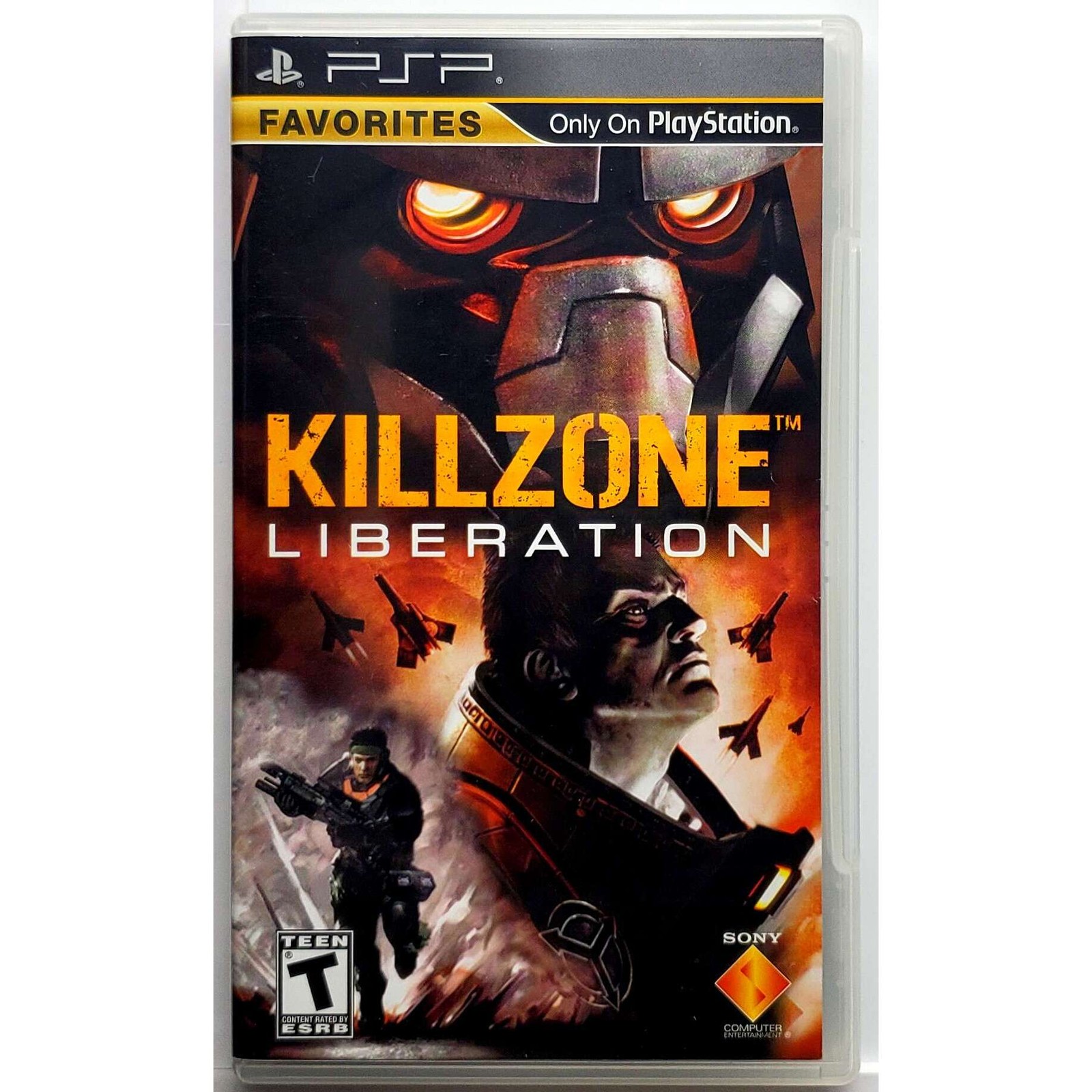 Box, No Game - Killzone Liberation Not For Resale - Playstation Portable PSP