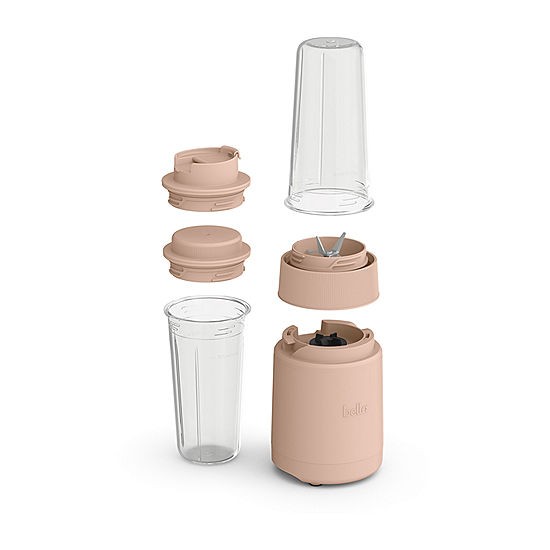Bella 6 Pcs Portable Rocket Blender,Juicer&Smoothie Maker 240 Watt Motor,Blossom
