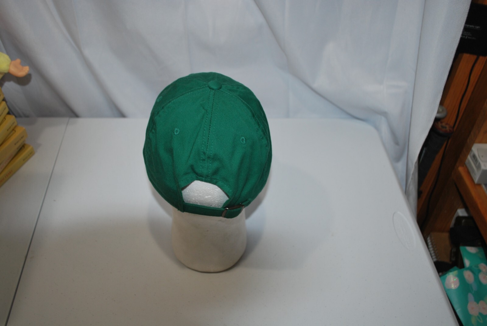 Vintage American Needle Masters Hat Cap Green One Size Adjustable Hat Cap.