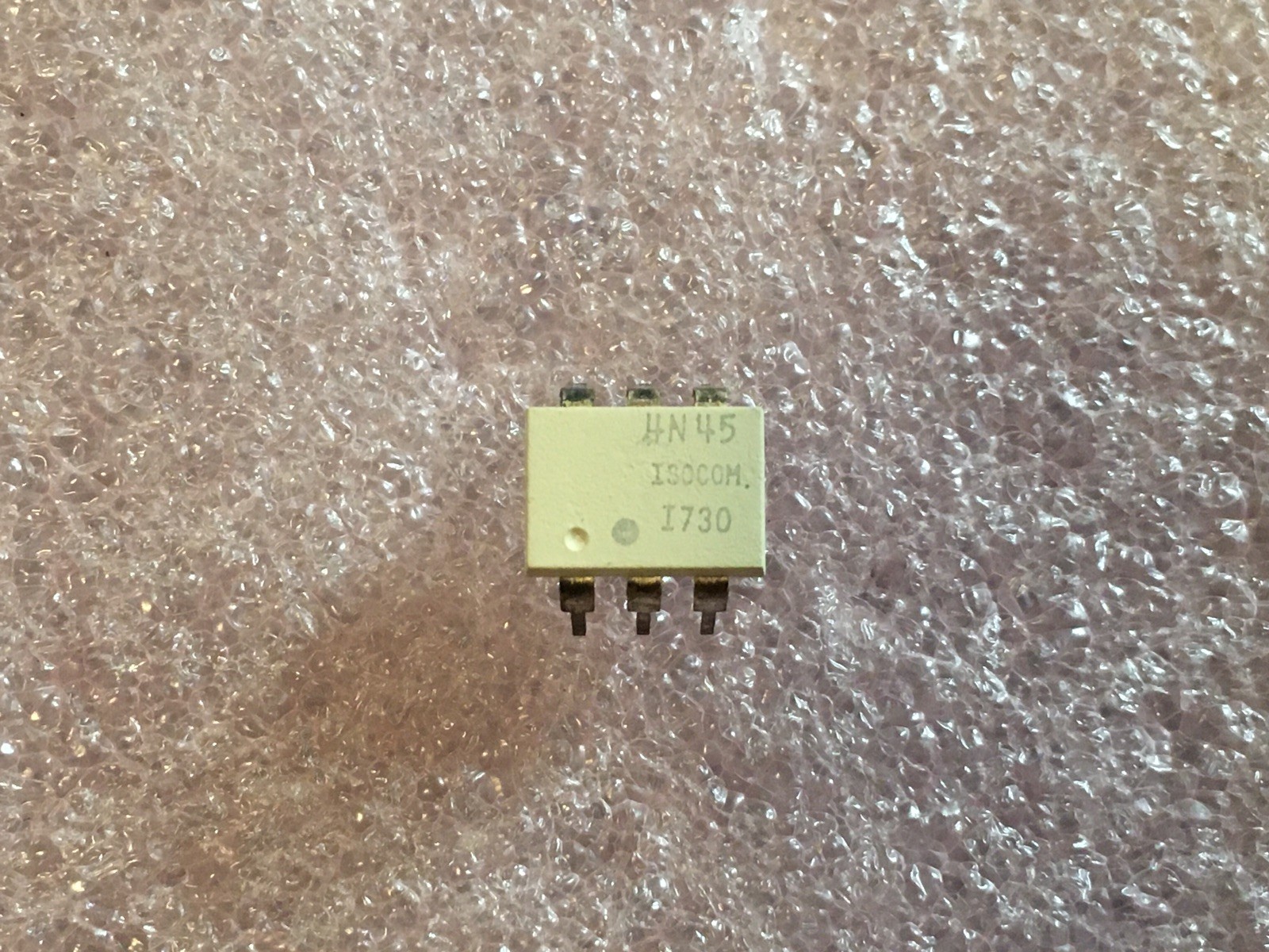 4N45 IC LOGIC OUTPUT OPTOCOUPLER 0.003Mbps PLASTIC DIP 6-PIN (LOT OF 10)