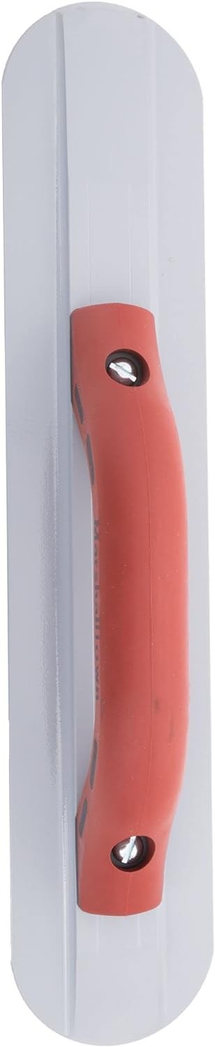 MARSHALLTOWN Round End Magnesium Hand Float, 16 Inch x 3-1/8 Brown, Silver