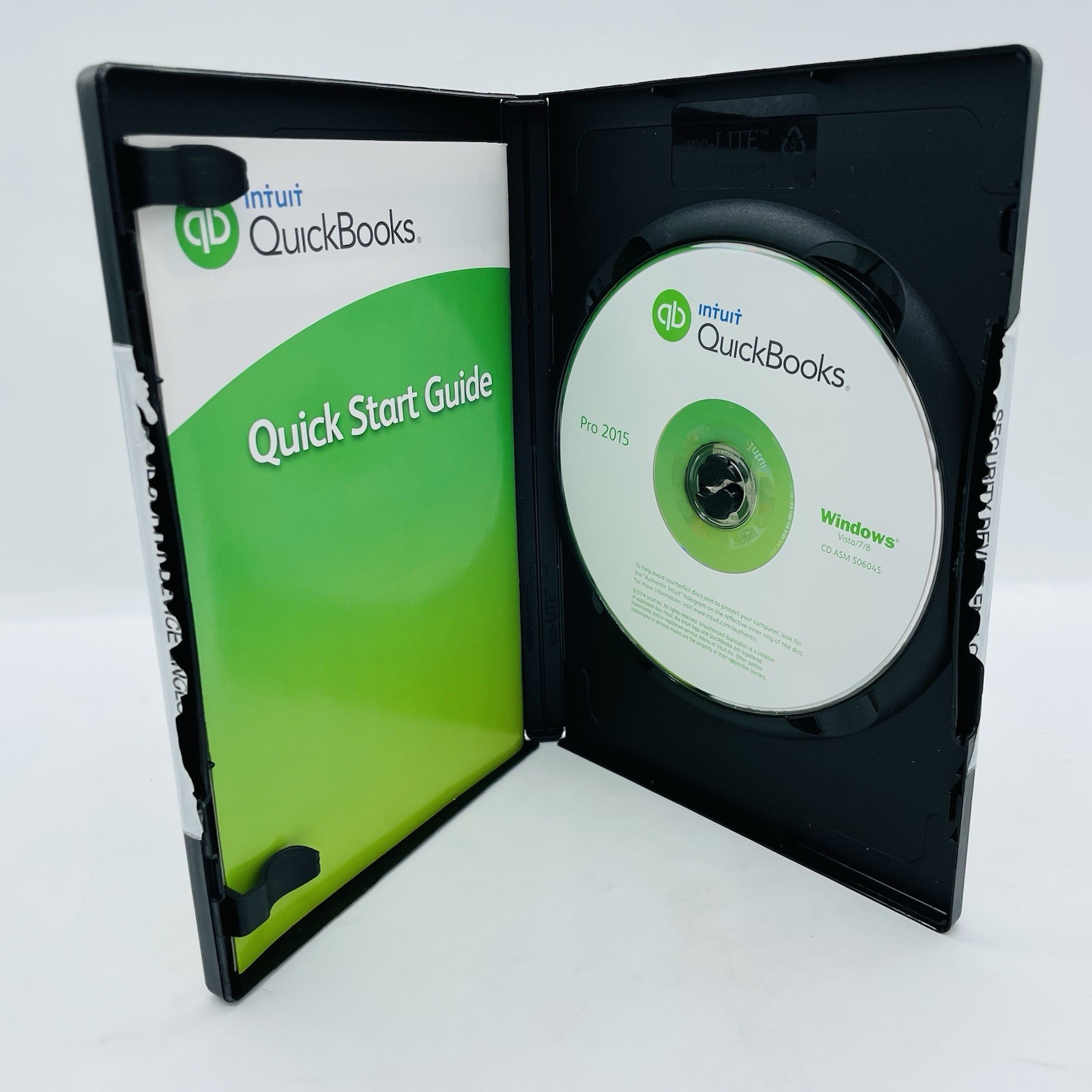 Intuit Quickbooks Desktop Pro 2015 (Windows PC) Genuine OEM w/ License Key Code