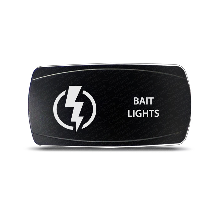 CH4X4 Marine Rocker Switch Bait Lights Symbol