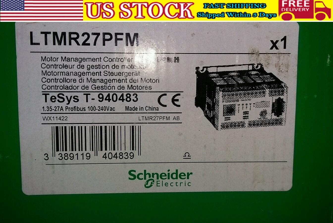 LTMR27PFM Telemecanique 100-240VAC Motor Controller Profibus