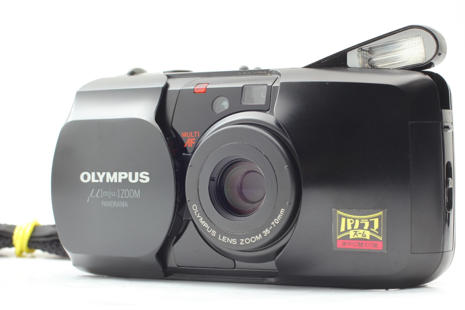 [ N MINT ] Olympus mju μ stylus Zoom Panorama Black 35 mm Film Camera From JAPAN