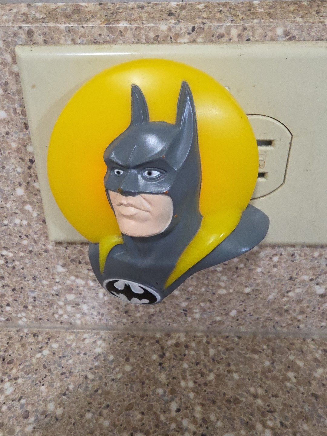 Vintage 90s Street Kids Batman Night Light DC Comics 1992. Tested Works