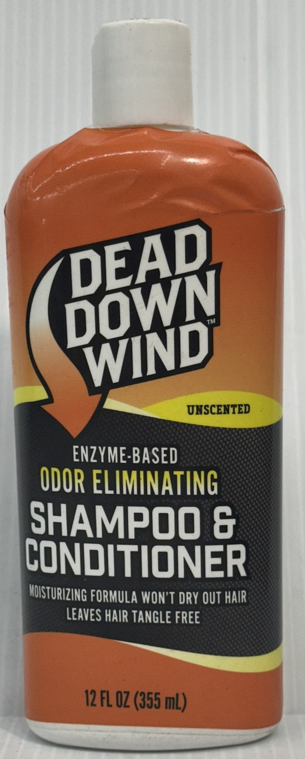 Dead Down Wind Odor Eliminating Shampoo & Conditioner, Unscented 12 fl oz