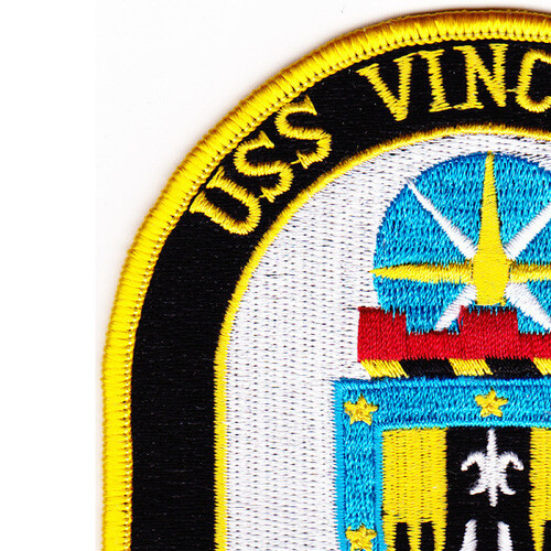 USS Vincennes CG-49 Guided Missile Cruiser Patch