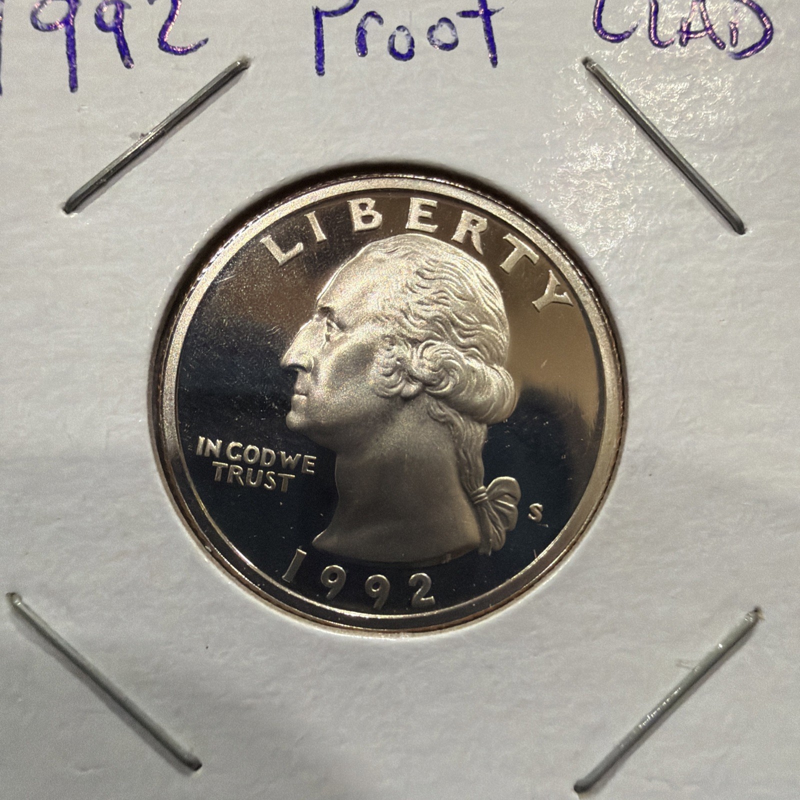 1992-S Proof Quarter DCAM