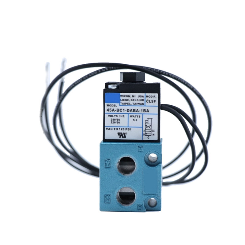 For SMC Solenoid valve 45A-AA1-DDFA-1BA/AC1/SC1/BC1-DDAA DDAJ-1KD 1JM DABA DBCA