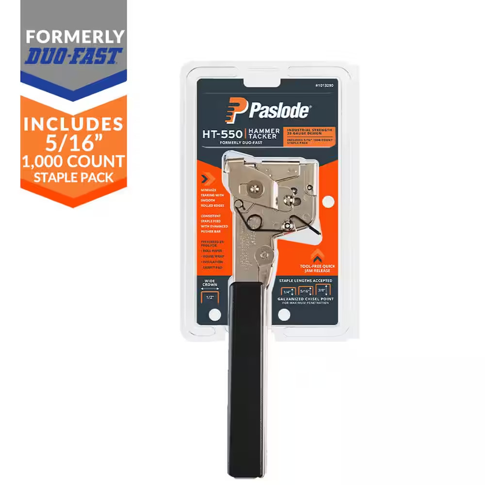 HT-550 1/2 In. Heavy-Duty Hammer Tacker (1-Piece)