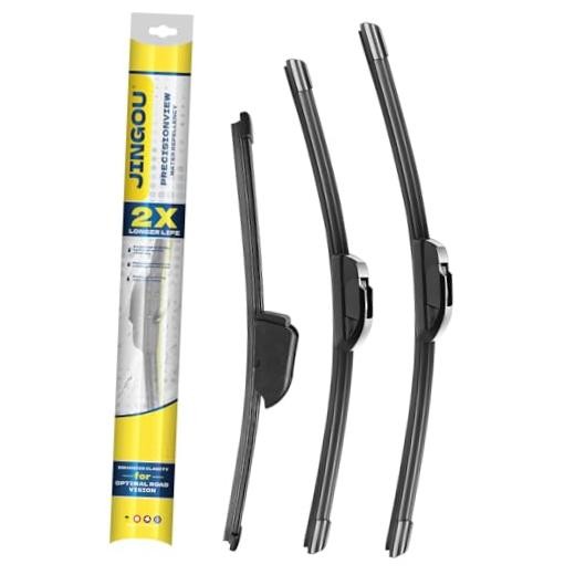 3 Pack Wiper Blades 28"/14"/13",Compatible with 2011-2016 Hyundai 28*14*A310H